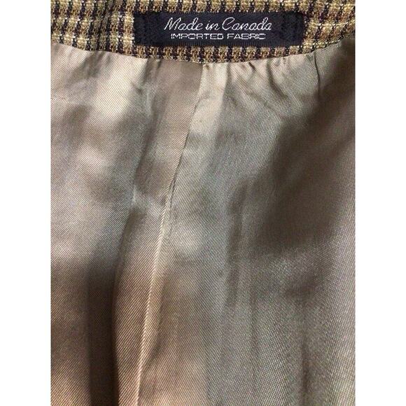 Conte di Milano Mens 46T 3 Button Wool Blazer Jacket SportCoat - Picture 5 of 11